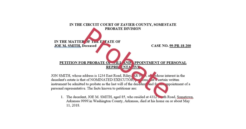 Why does probate in Arkansas take so long (Springdale Probate Attorney)? 9 probate1