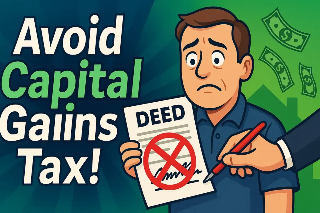 Avoid Capital Gains Taxes (video) 1 AvoidCapitalGainsTax