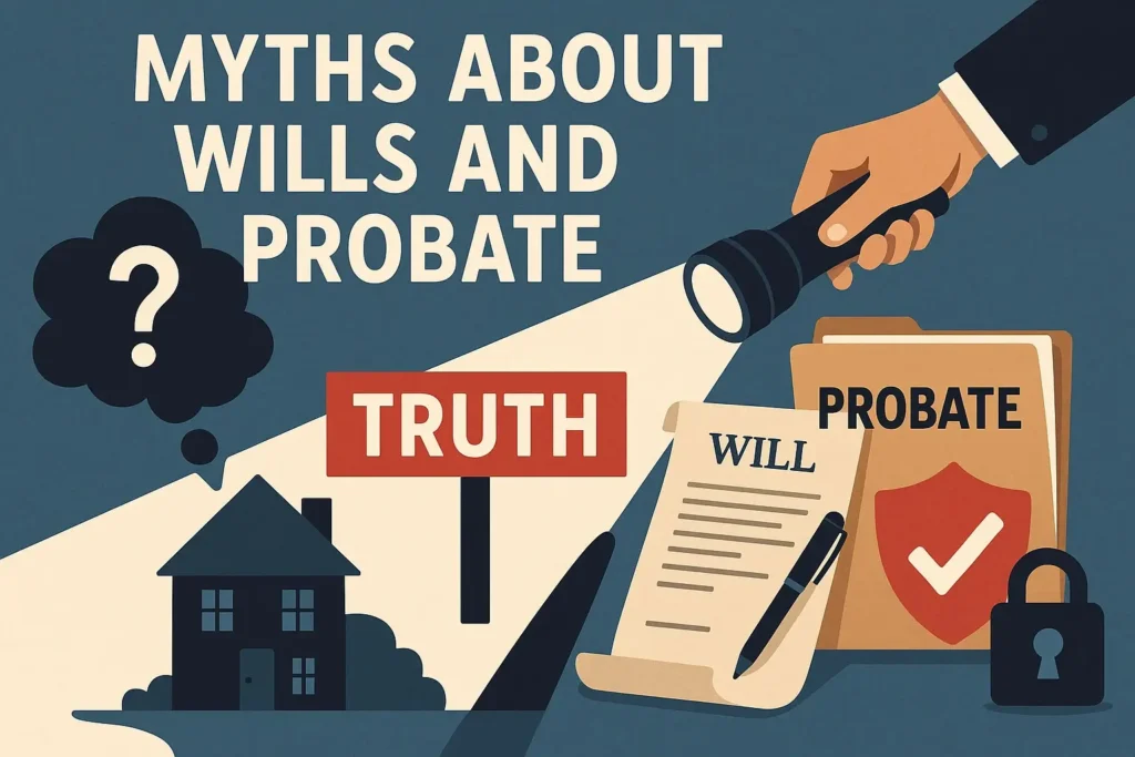 Myths About Wills and Probate 7 Myths About Wills and Probate