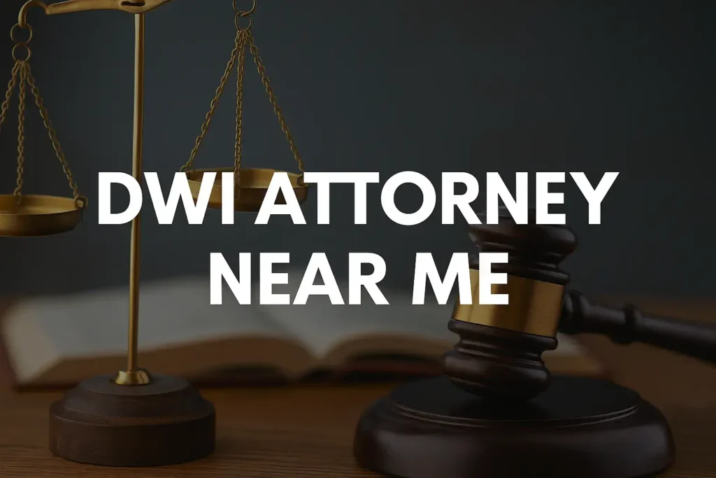 DWI Attorney Near Me. Arrested? It's Urgent! 4 DWI Attorney Near Me