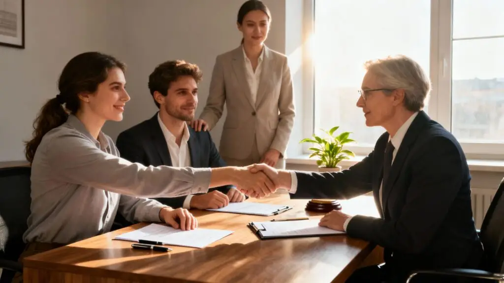 Find a Collaborative Divorce Attorney Near Me for a Peaceful, Private Process 1 collaborative divorce attorney near me handshake agreement