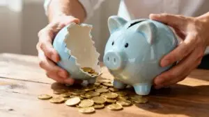 what is community property piggy bank