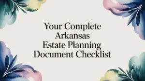 estate planning document checklist checklist
