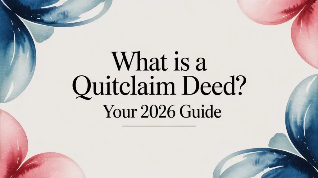 what is a quitclaim deed guide cover